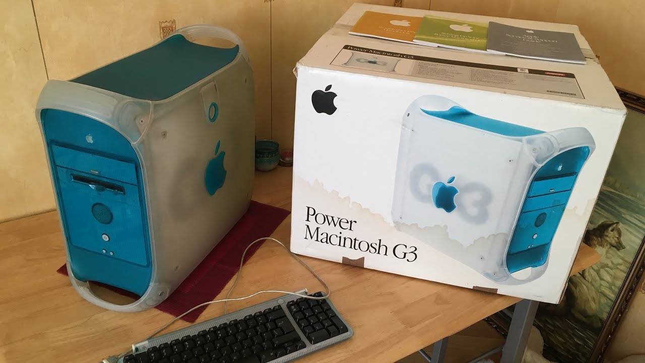 Apple Power Macintosh G3 unboxing