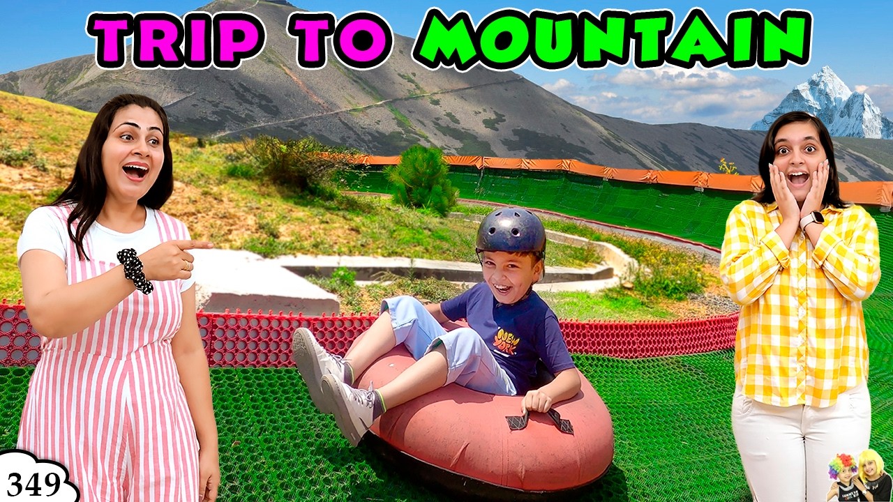 TRIP TO MOUNTAIN Part 1 | Ep 349 | Travel Vlog with Bua & Praavi | Patnitop | Aayu and Pihu Show