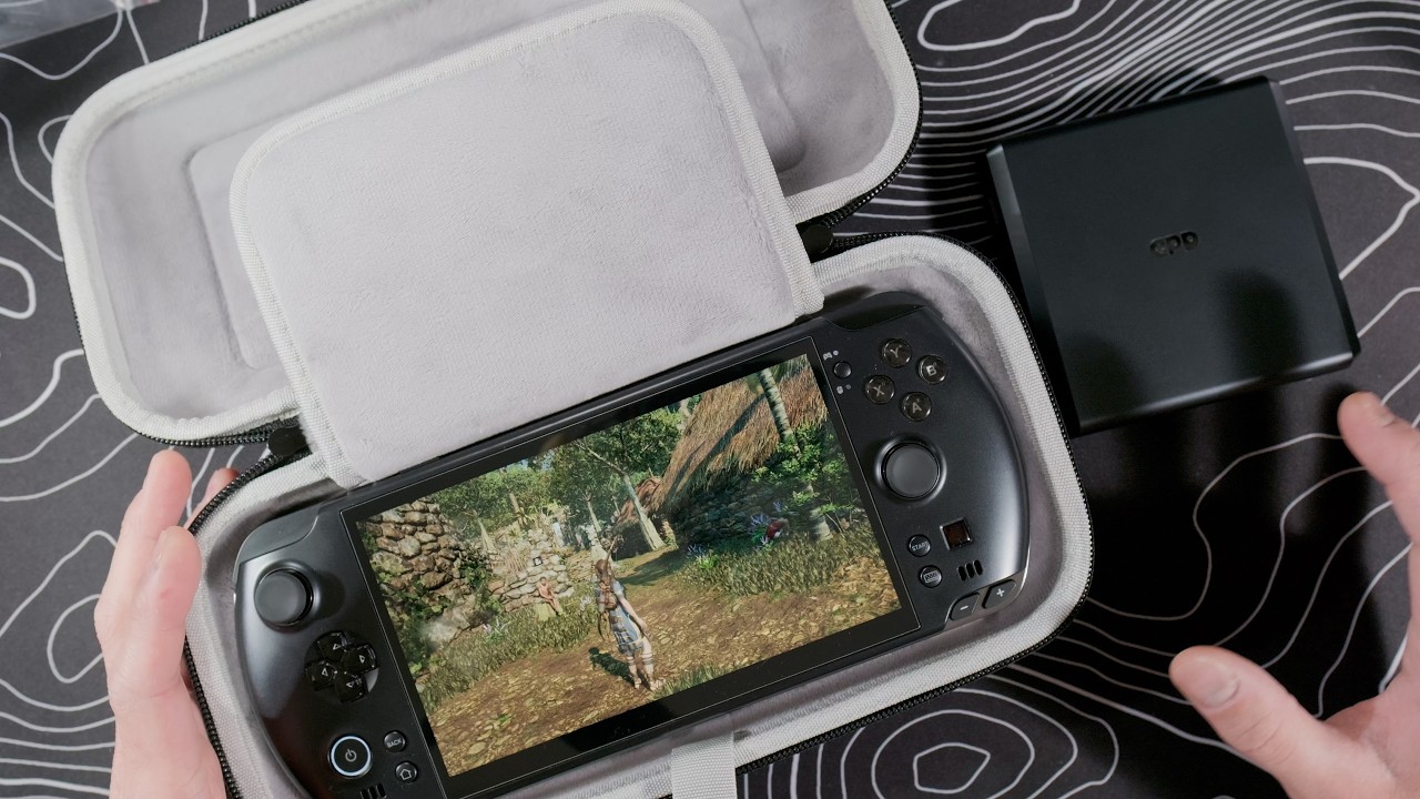 Чехол GPD Win 5 и запасная батарея: распаковка и впечатления.