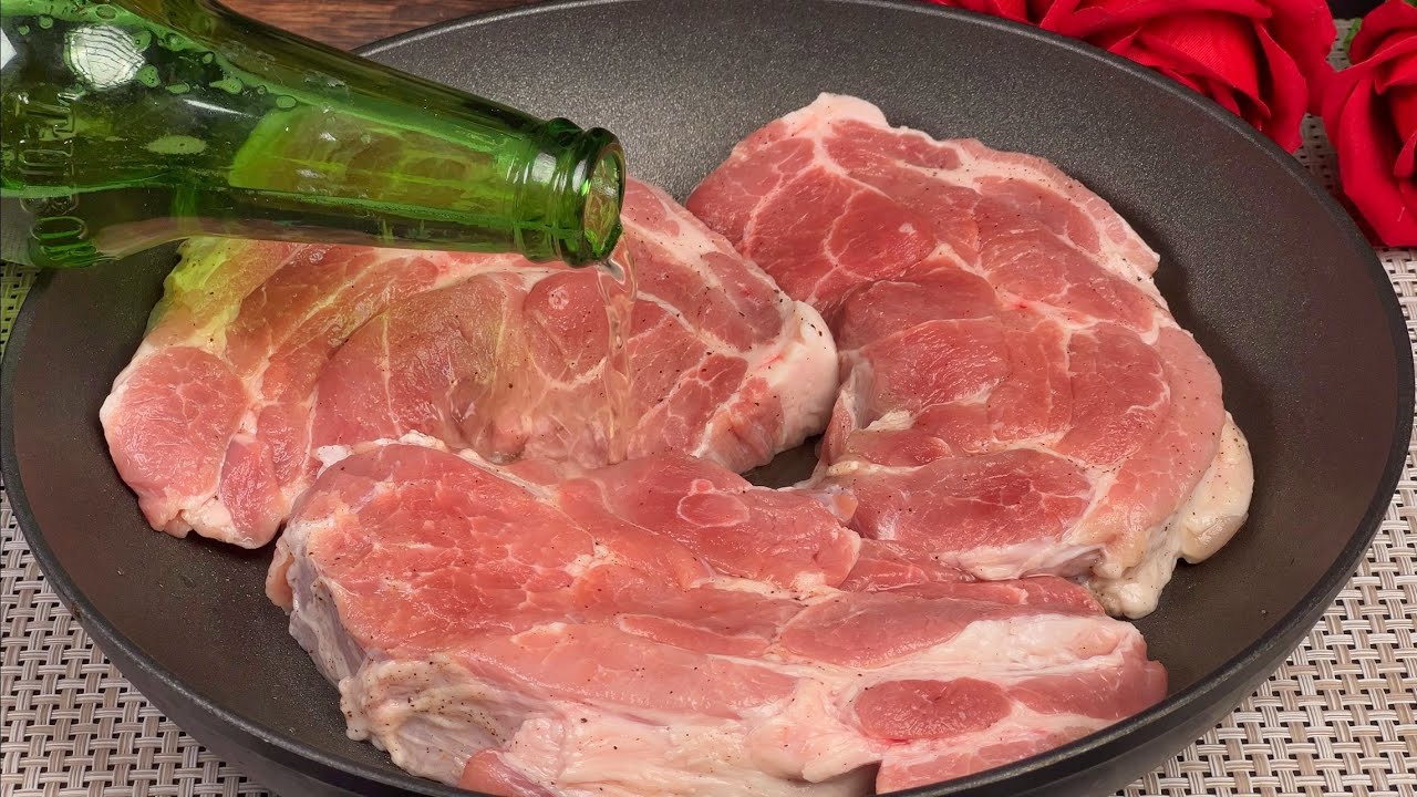 A Chef Taught Me This Pork Trick! Irresistible Pork Neck Recipe!