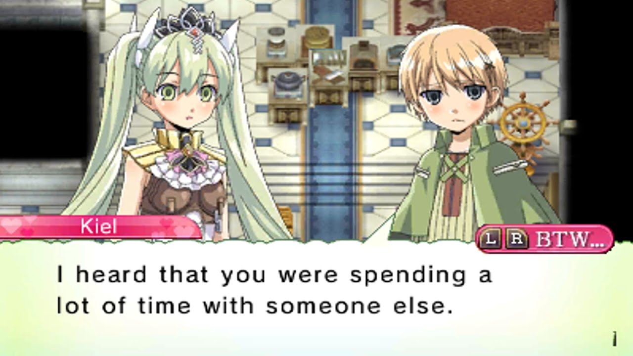 Rune Factory 4-Kiel Jealousy Scene