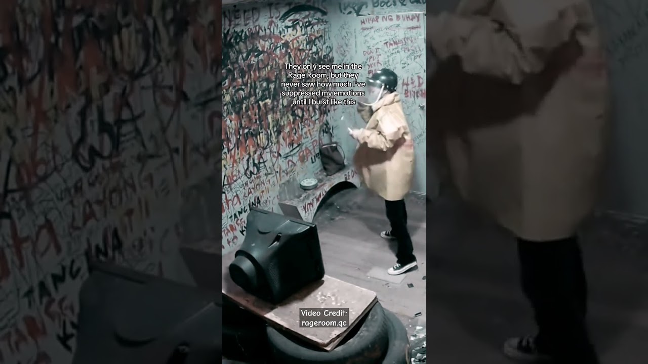 Ever feel like you're exploding in a Rage Room? Sometimes, holding back emotions can do that.