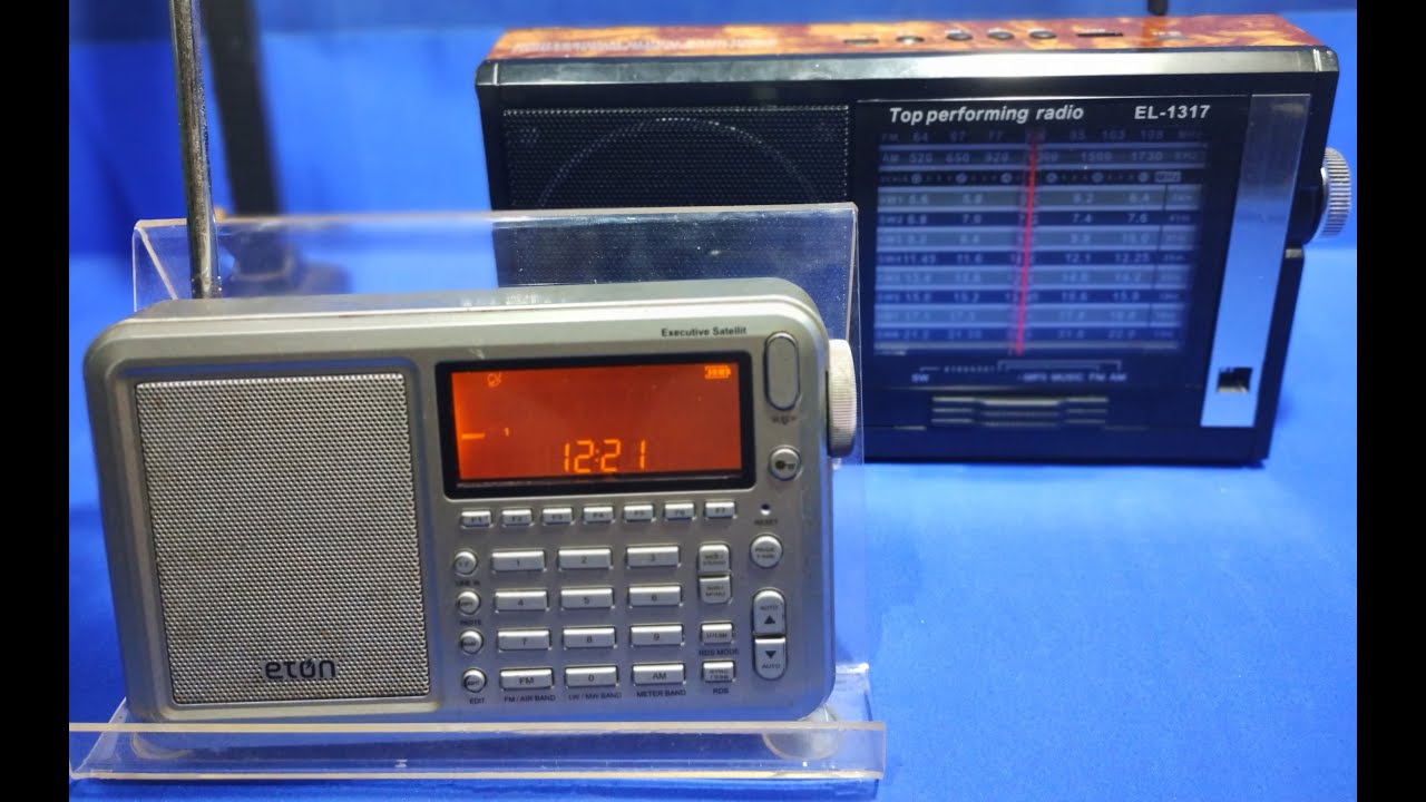 Eletromix EL-1317 Rádio Vs Eton Rádios (V113)