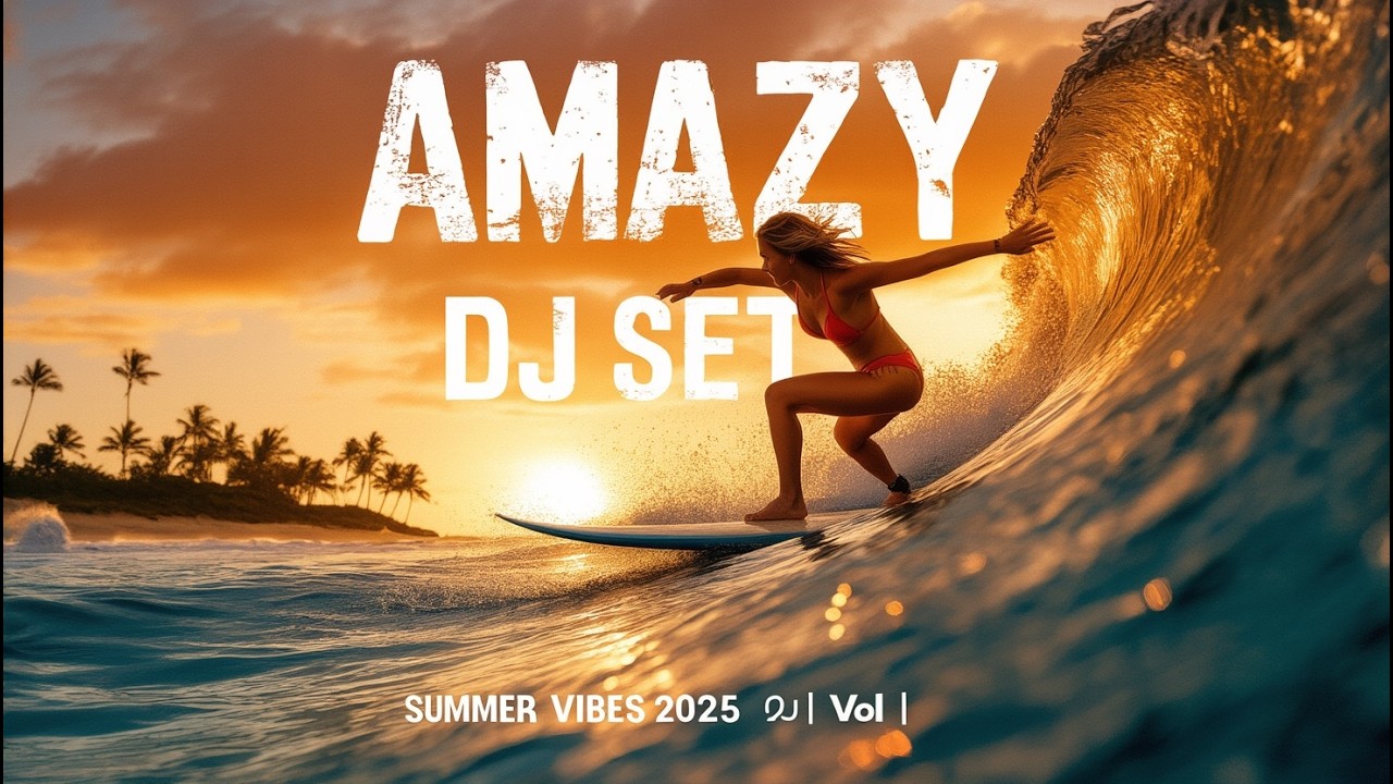 AMAZY DJ SET [Deep House] SUMMER VIBES 2025 | Vol 1 | Wiz Khalifa, John Summit, Calvin Harris & More