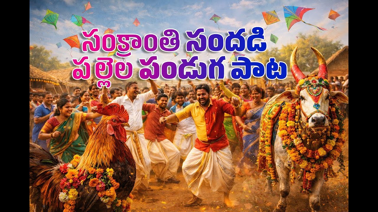 🎉 సంక్రాంతి స్పెషల్ పాట | Traditional Village Festival Mood 🎶