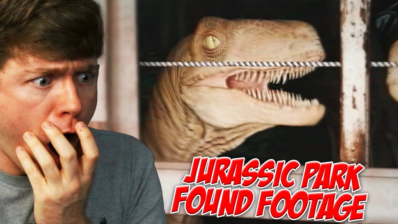 Reacting to Jurassic Park FOUND FOOTAGE! (Analog Horror)