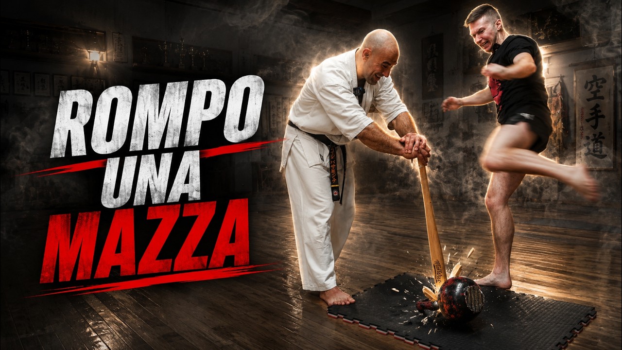 Mi Alleno per Rompere una MAZZA da BASEBALL | Kyokushinkai