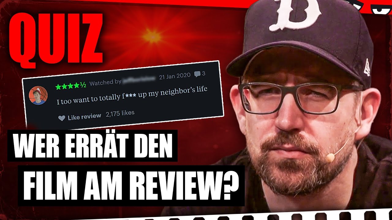 FILME anhand von USER-REVIEWS erraten mit Schröck, Yves & Timo A.