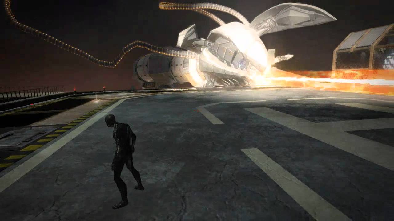 The Amazing Spider-Man Game - PC - Fighting Massive Robot!