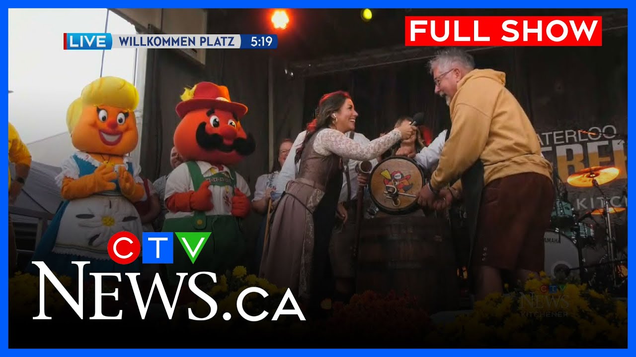 K-W Oktoberfest’s biggest weekend underway | CTV News Kitchener at Five for Oct. 10, 2025