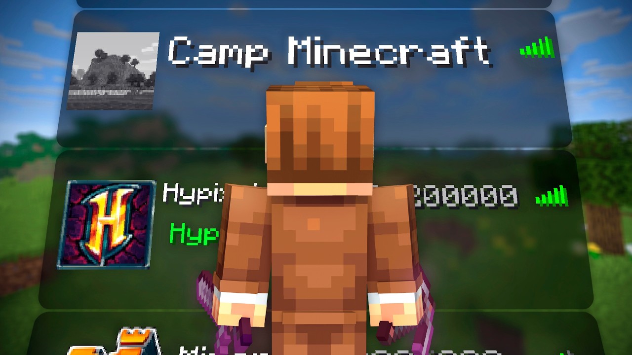 Строим КОРОЛЕВСТВО в Camp Minecraft