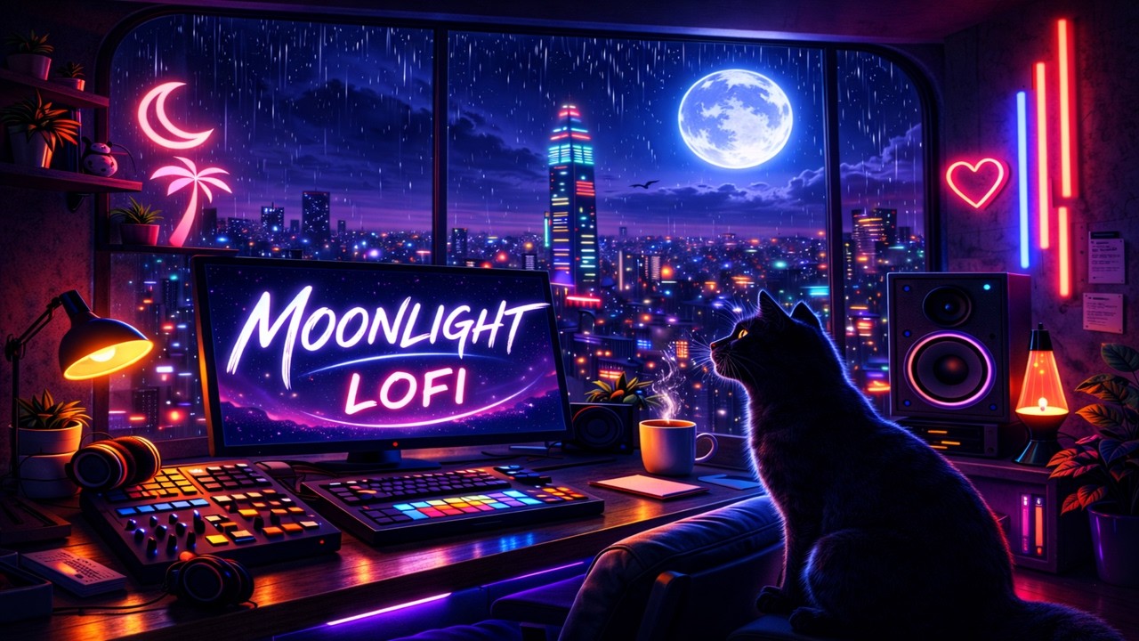 Until the Moonlight | Extended 🌙 Late Night Lofi Beats