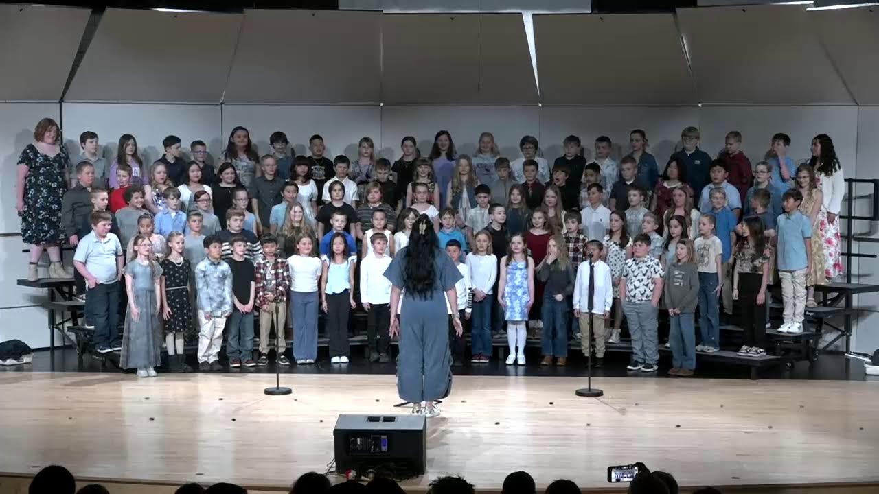 Sunrise River Elementary 4th Grade Choir Program (Both Shows)