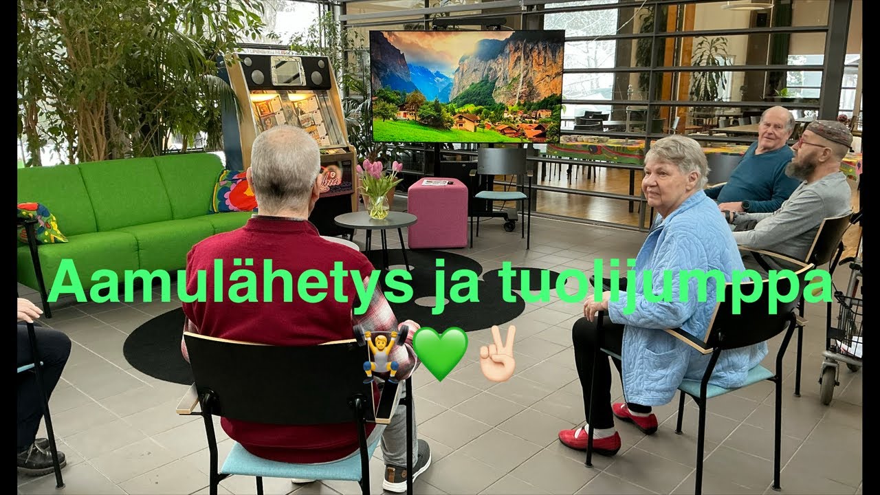Aamulähetys ja tuolijumppa 17.2.2026