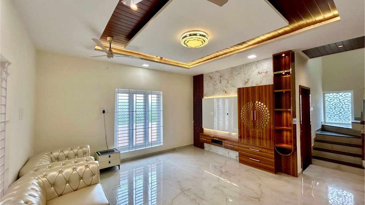 2.75 சென்ட்ல இவ்வளவு பெரிய 3BHK வீடா😳Fully Furnished House | Eye-Catching Interior Works | Epi-1349