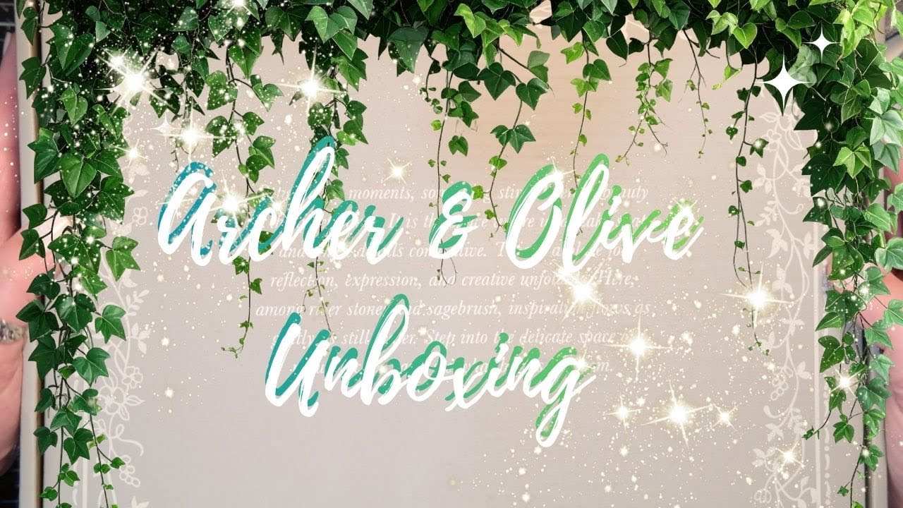 Распаковка зимней коробки Archer & Olive | Paginator Reads & Journals