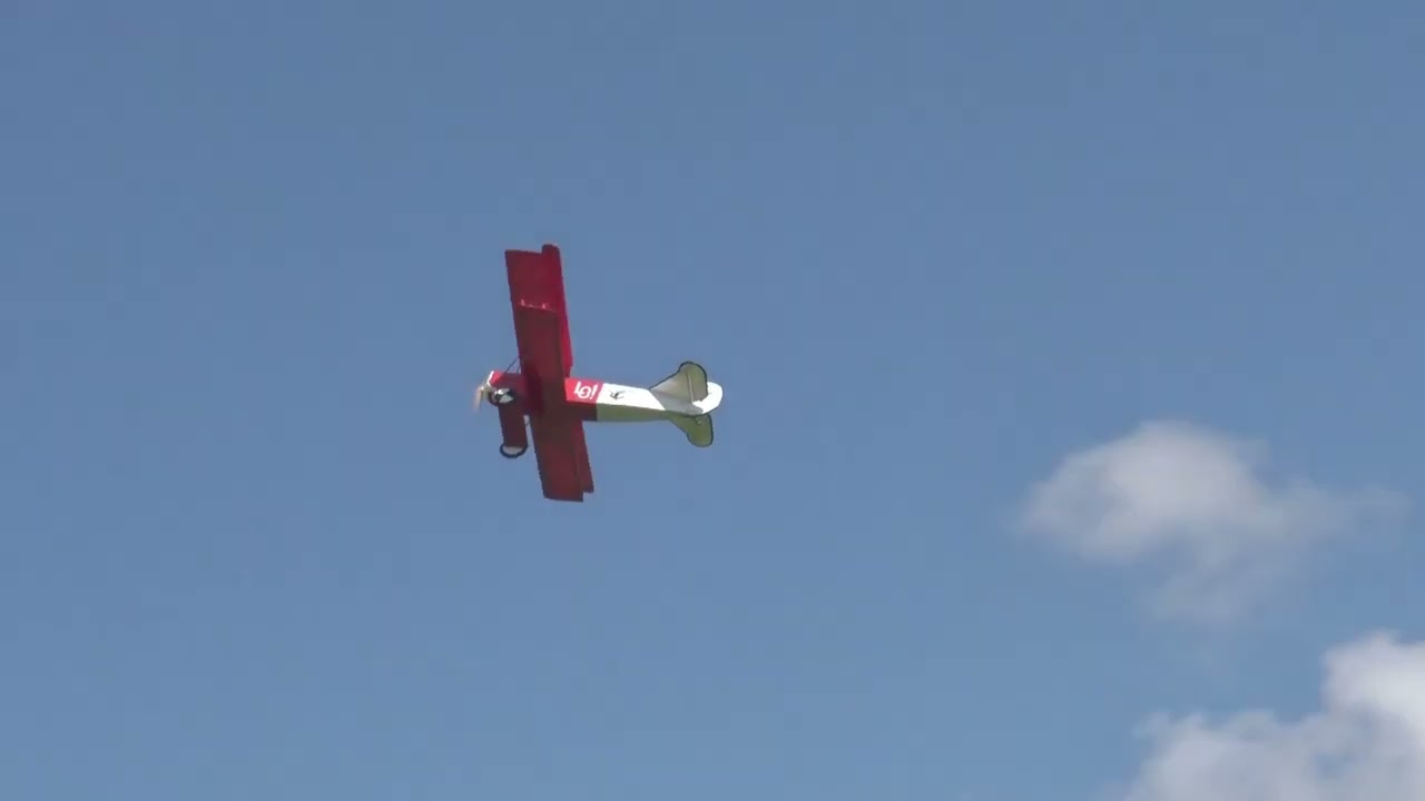 Hangar 9 Fokker D.VII with electric setup