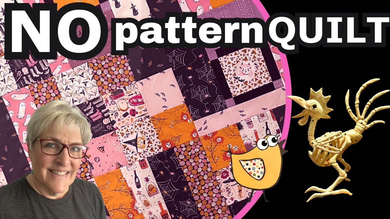 Make This Easy NO Pattern Scrappy Quilt