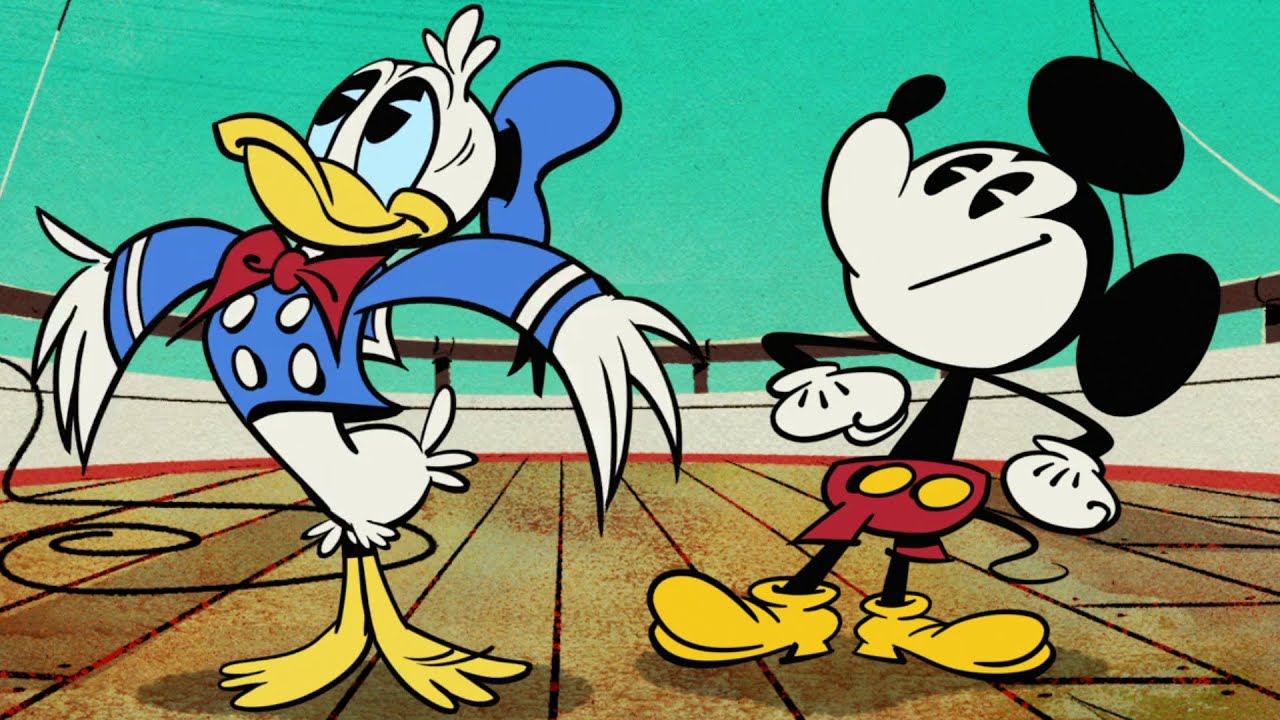 Captain Donald | A Mickey Mouse Cartoon | @disneykids