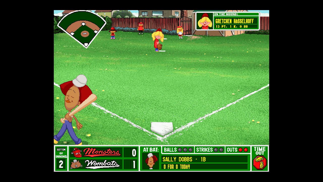 Backyard Baseball 1997 Gameplay 10 (Spectator Game 6)