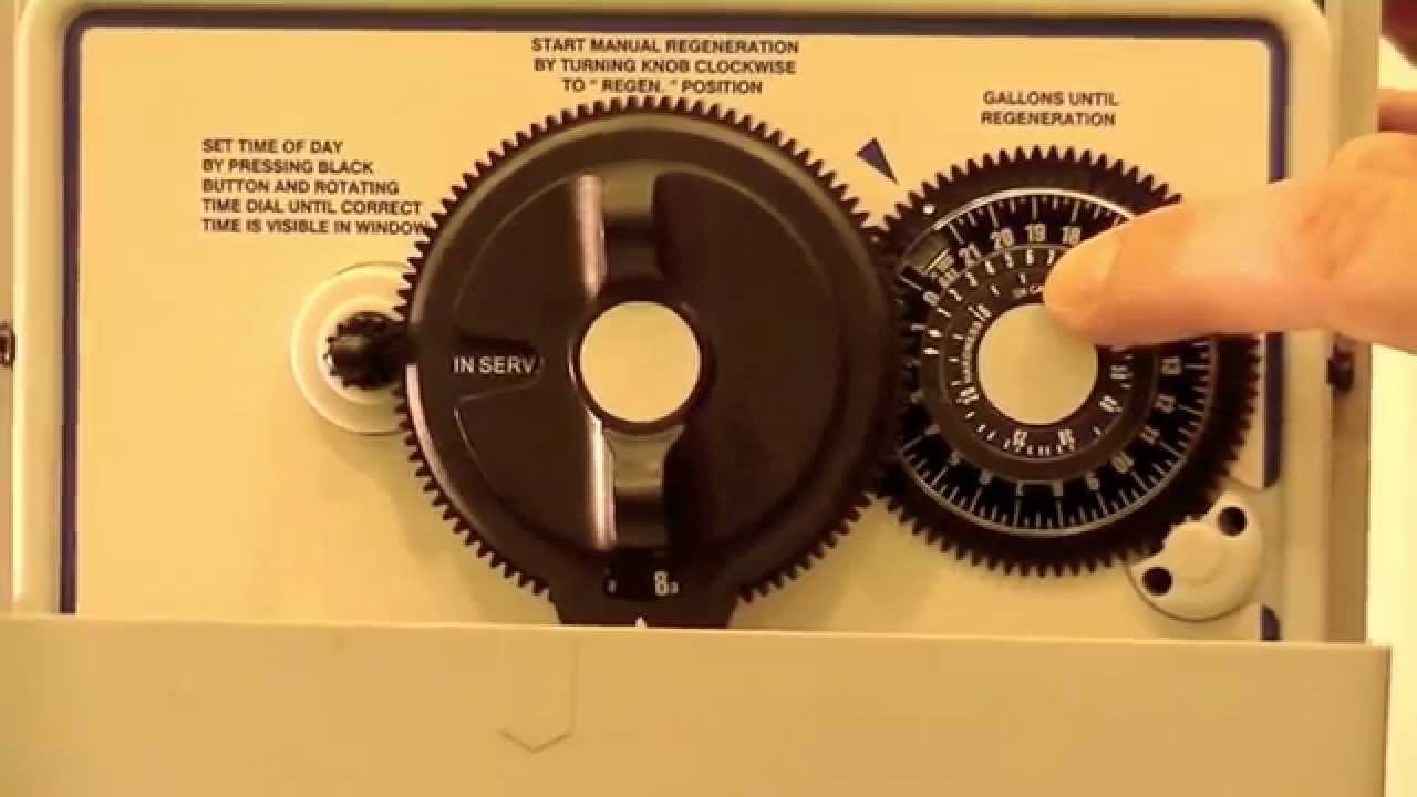 Isobar I Demand (Metered) Water Softener Control Valve  Initial Set-up & Programming