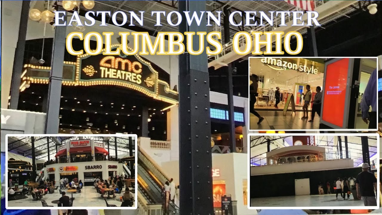 Virtual WALKING TOUR at EASTON TOWN CENTER | COLUMBUS Ohio State 🇺🇸