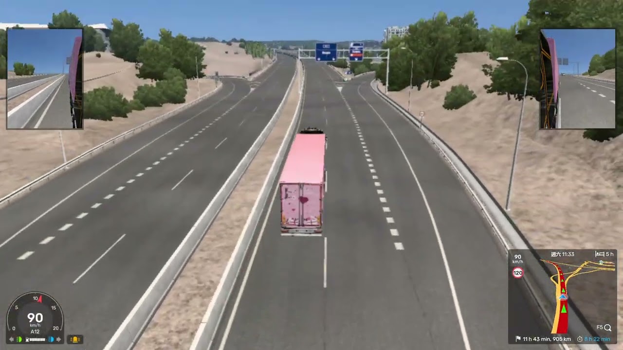 Euro Truck Simulator 2 Driving Live
