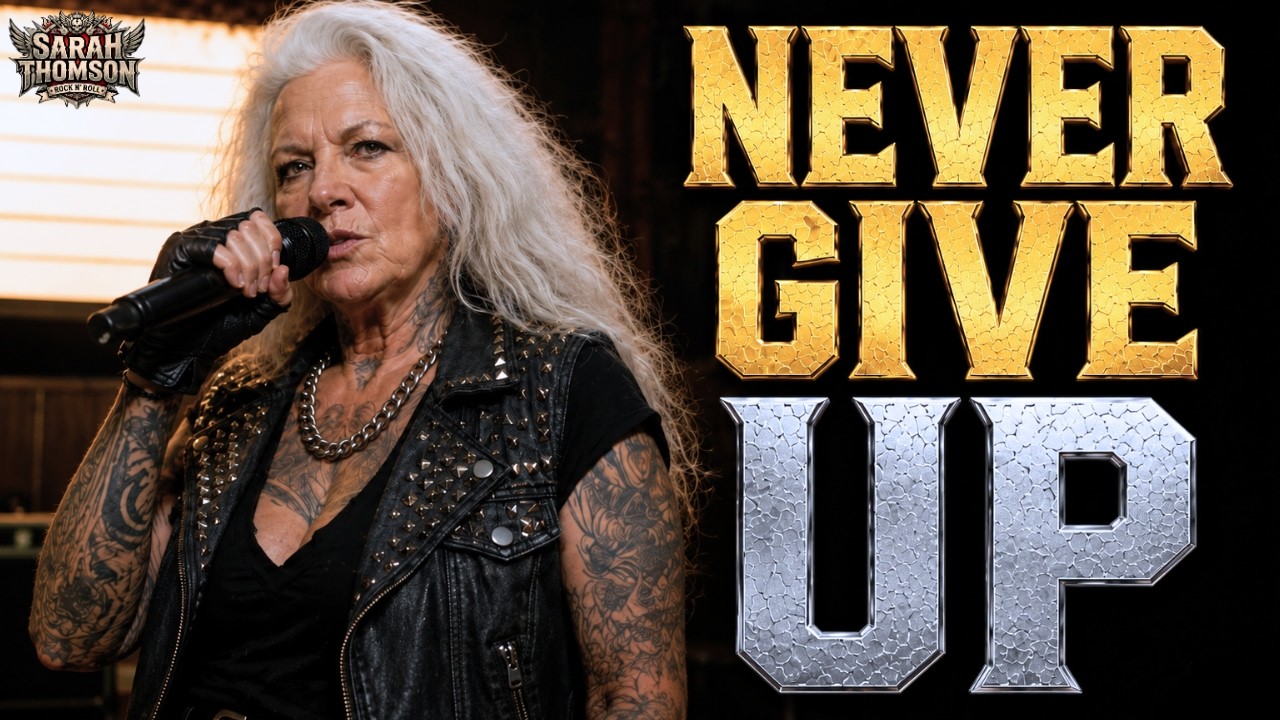 Sarah Thomson Moves Everyone: 'STANDING MY GROUND' | Hard Rock Anthem For Those Who Never Give Up