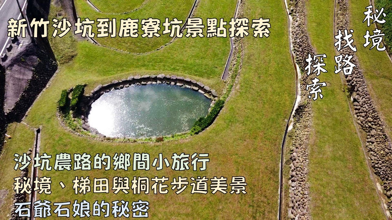 【秘境．找路．探索】這裡完全避開人潮~從新竹沙坑到鹿寮坑景點探索，走沙坑農路(竹26)的鄉間小旅行：發現秘境、梯田與桐花步道美景NO.2020.17