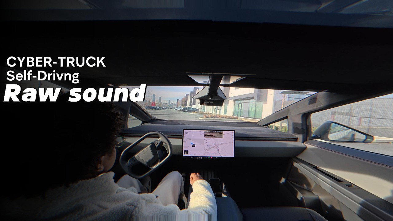Cyber Truck | Raw Sound & Self-Drive