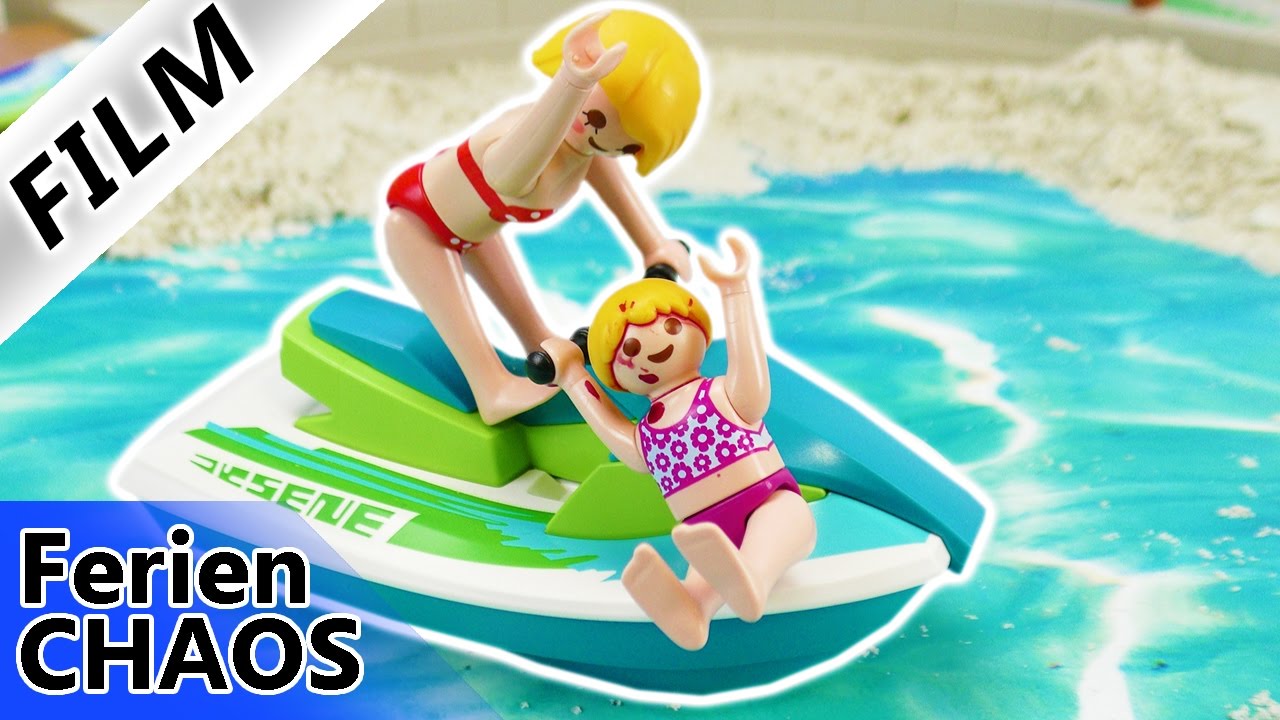 Playmobil Film deutsch | HANNAH VERLETZT BEI JETSKI UNFALL?! Ferienchaos Familie Vogel