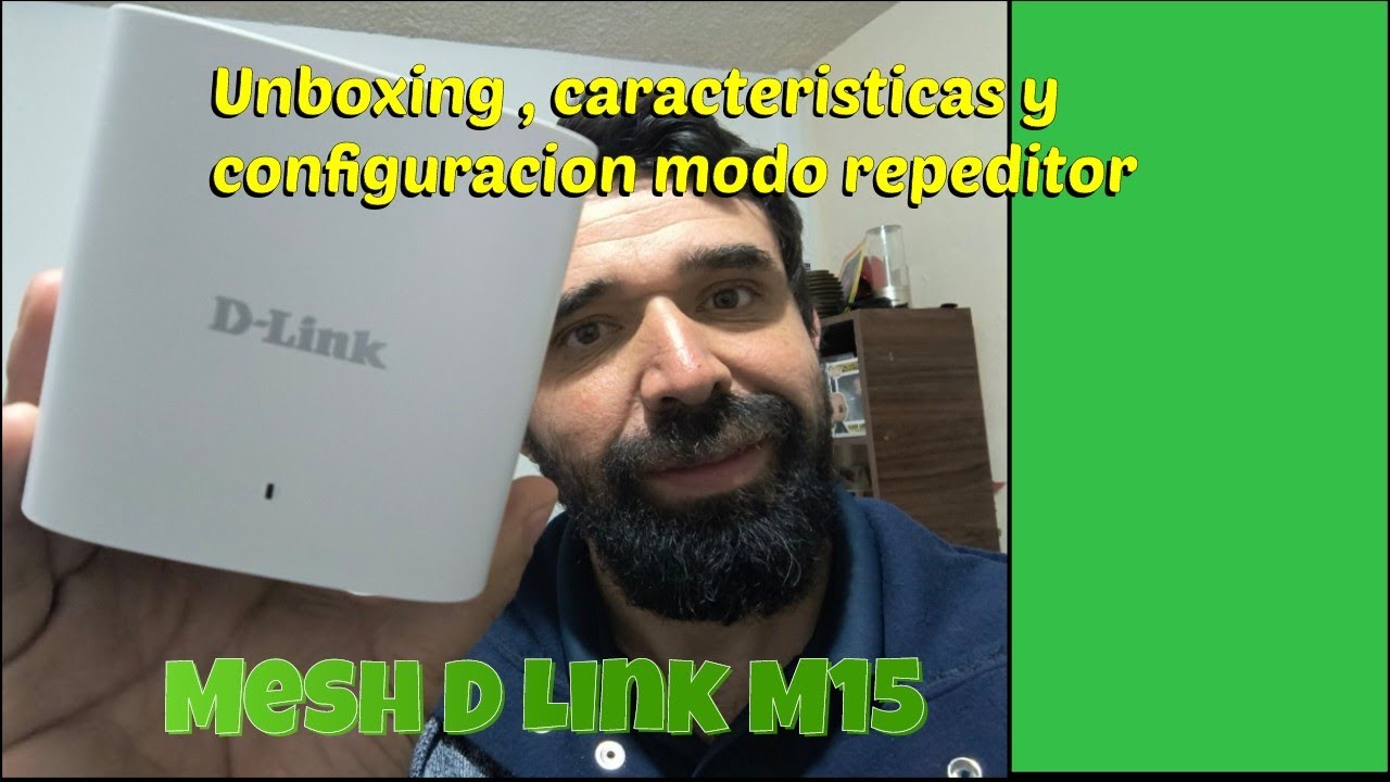 D-LINK Eagle Pro M15 Mesh - Unboxing , Caracteristicas y Configuracion en modo repetidor