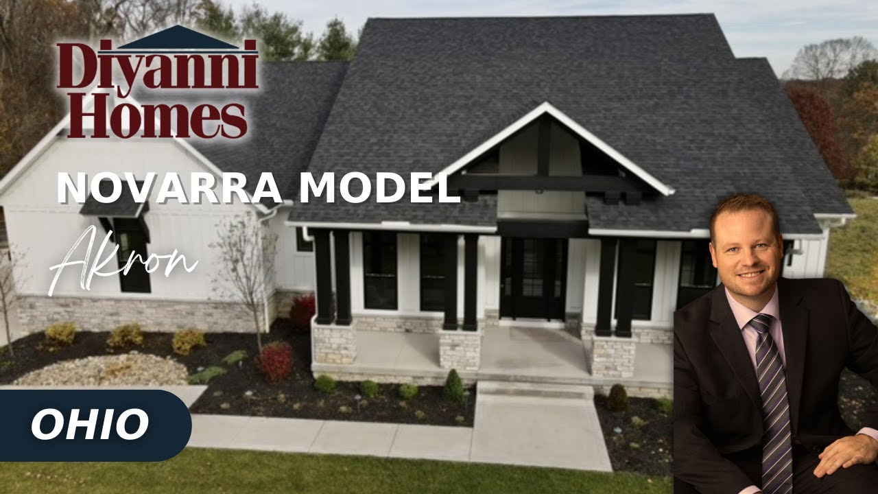 Akron, Ohio | Diyanni Homes | 2,293 SF | The Novarra Floorplan