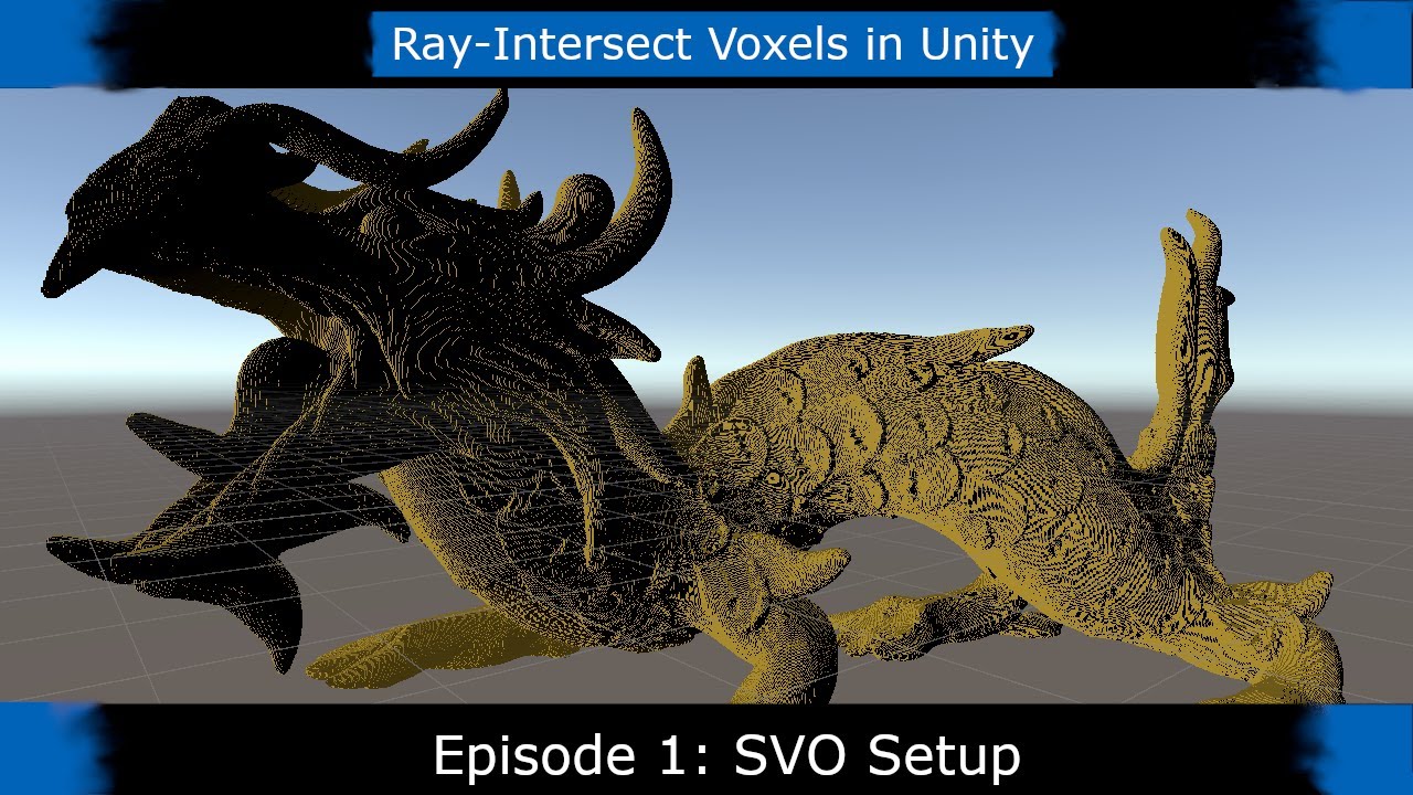 Unity Ray Intersected Voxels - 'Simple Voxel System' - Part 1: SVO Setup