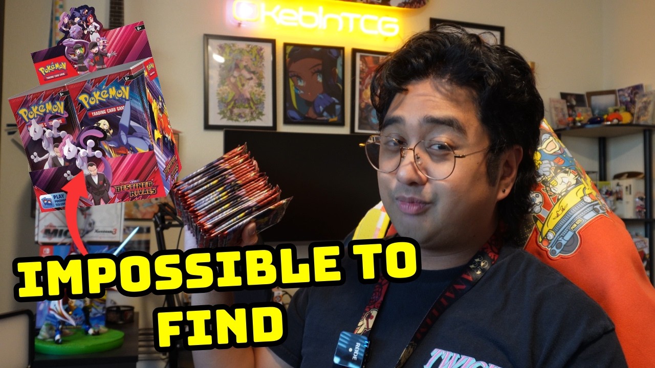 It’s IMPOSSIBLE to find Pokémon Booster Boxes - So I Made One! Destined Rivals Opening