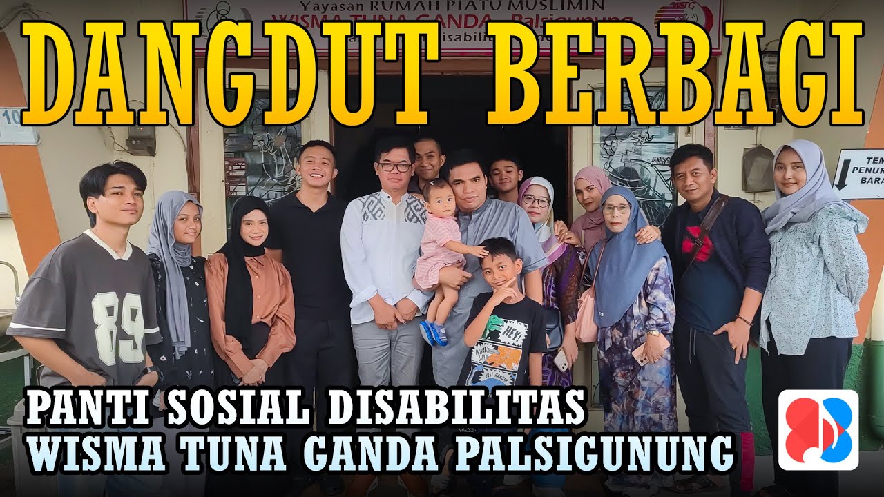 Dangdut Berbagi di Wisma Tuna Ganda Palsigunung, Depok