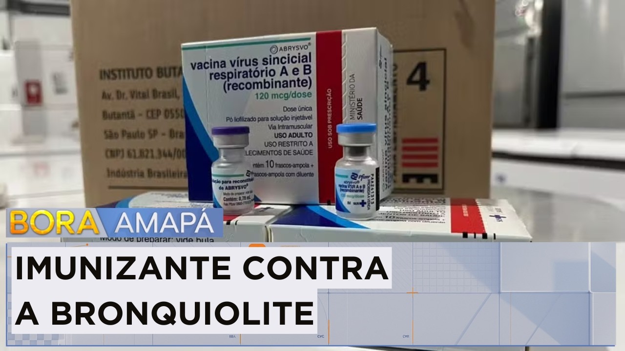 Chegaram as primeiras doses do imunizante contra a bronquiolite