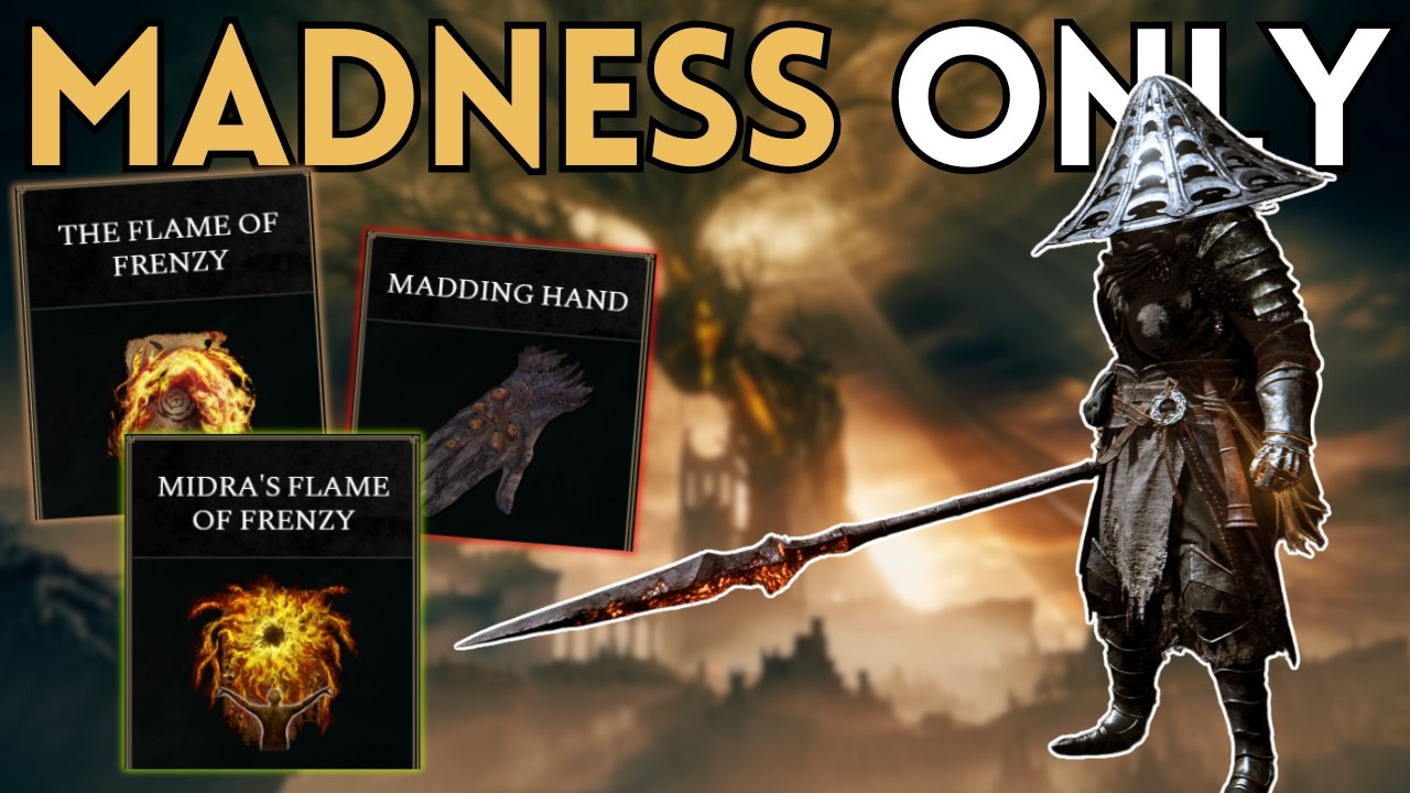I used ONLY Madness to beat Elden Ring