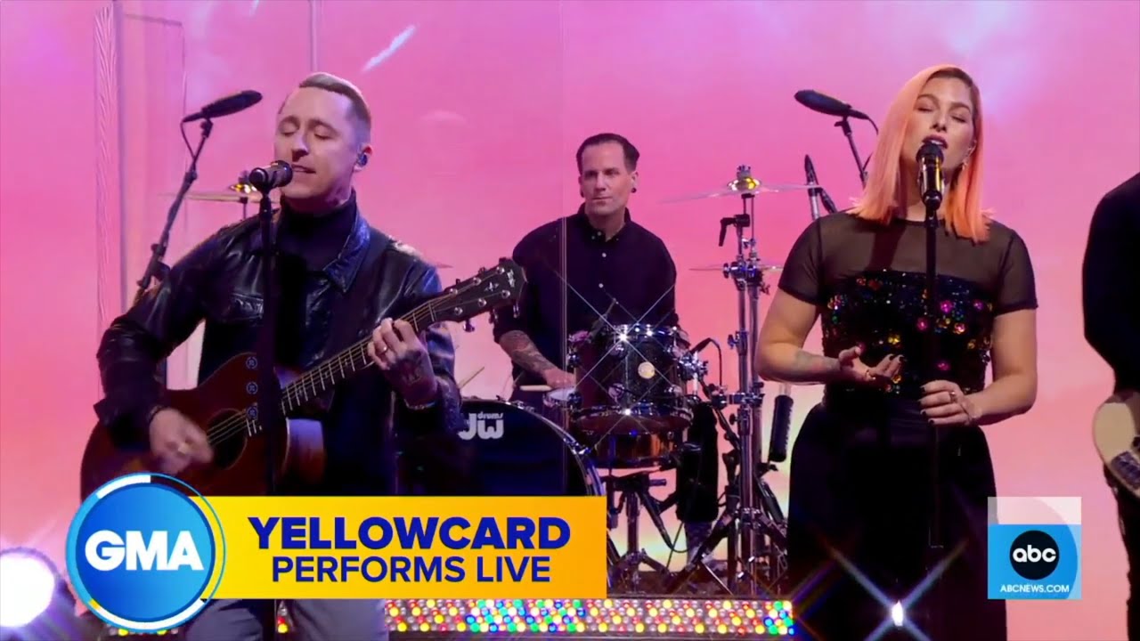 Yellowcard performs 'The Places We’ll Go' on 'GMA'