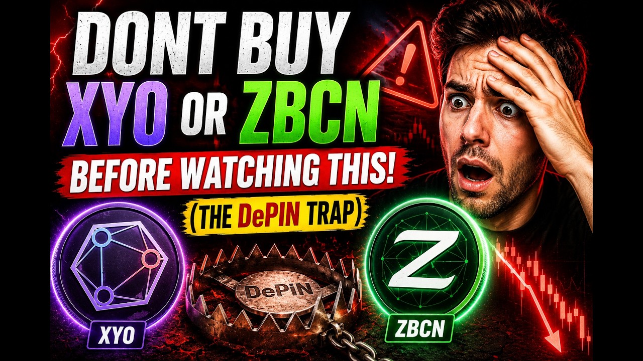 📉DONT Buy XYO or ZBCN Before Watching This (The DePIN Trap)