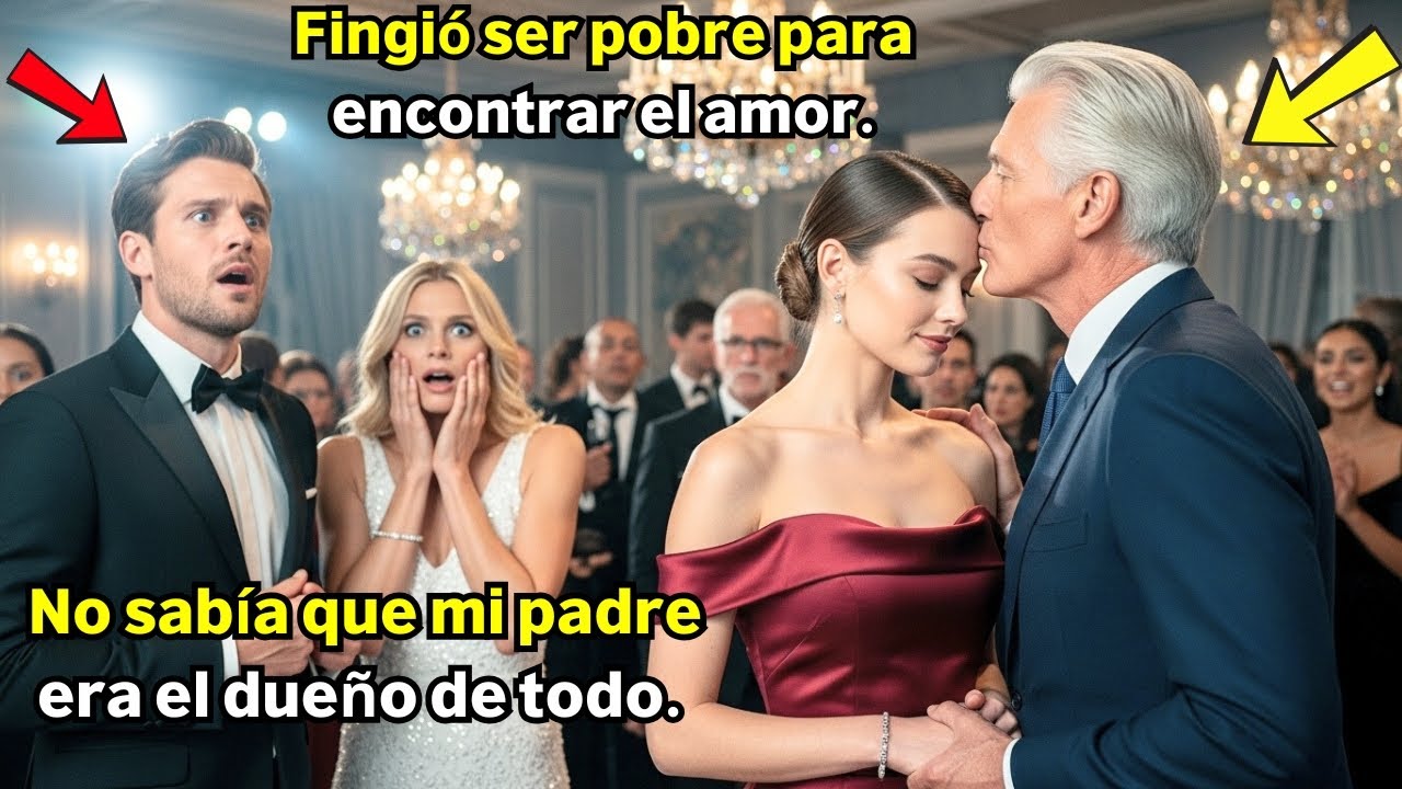 Mi novio me deshonra en la gala. No sabía que mi padre era el dueño de todo.