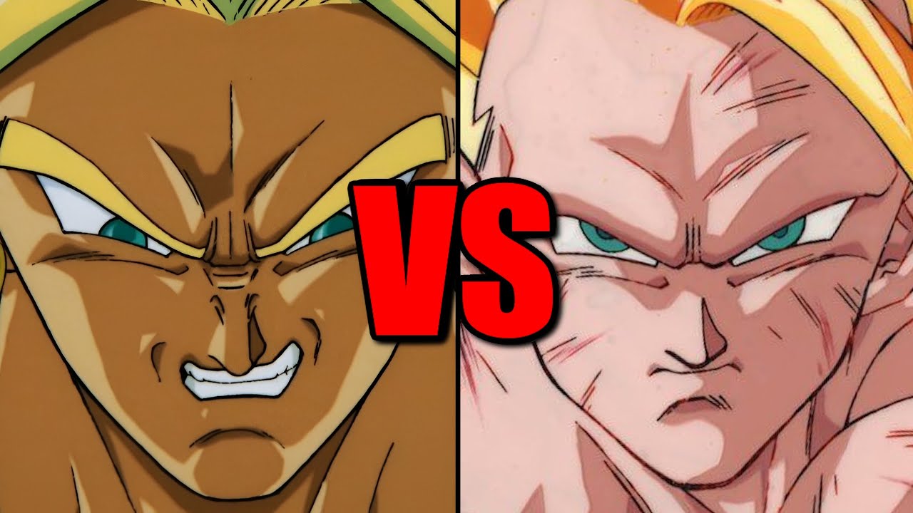 Broly VS SSJ3 Goku