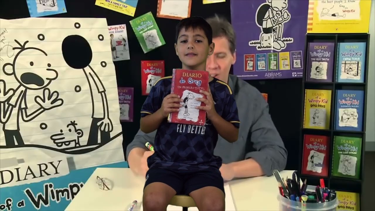 Recomendación lectora Diario de Greg Un Pringao Total - Mario Salvatierra 2ºA CEIP Andalucía