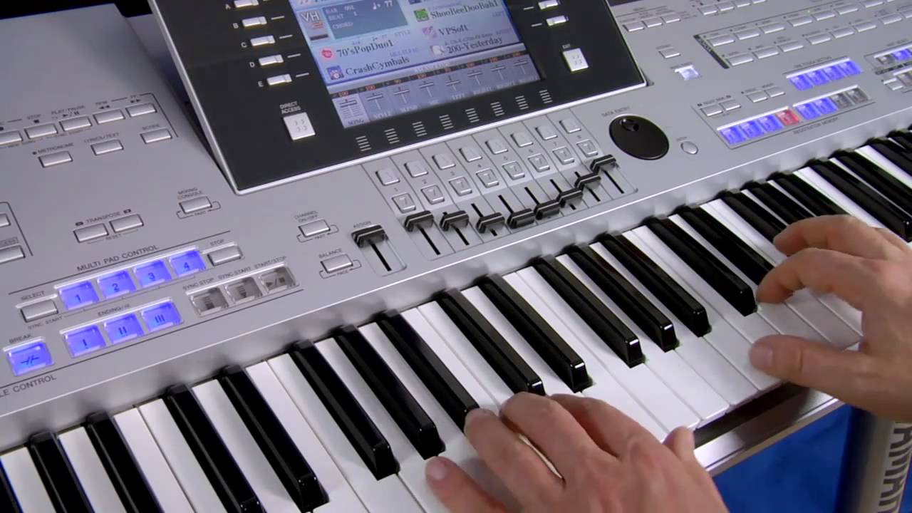 Tyros 4 Tutorial: Wavecycling Sounds - German