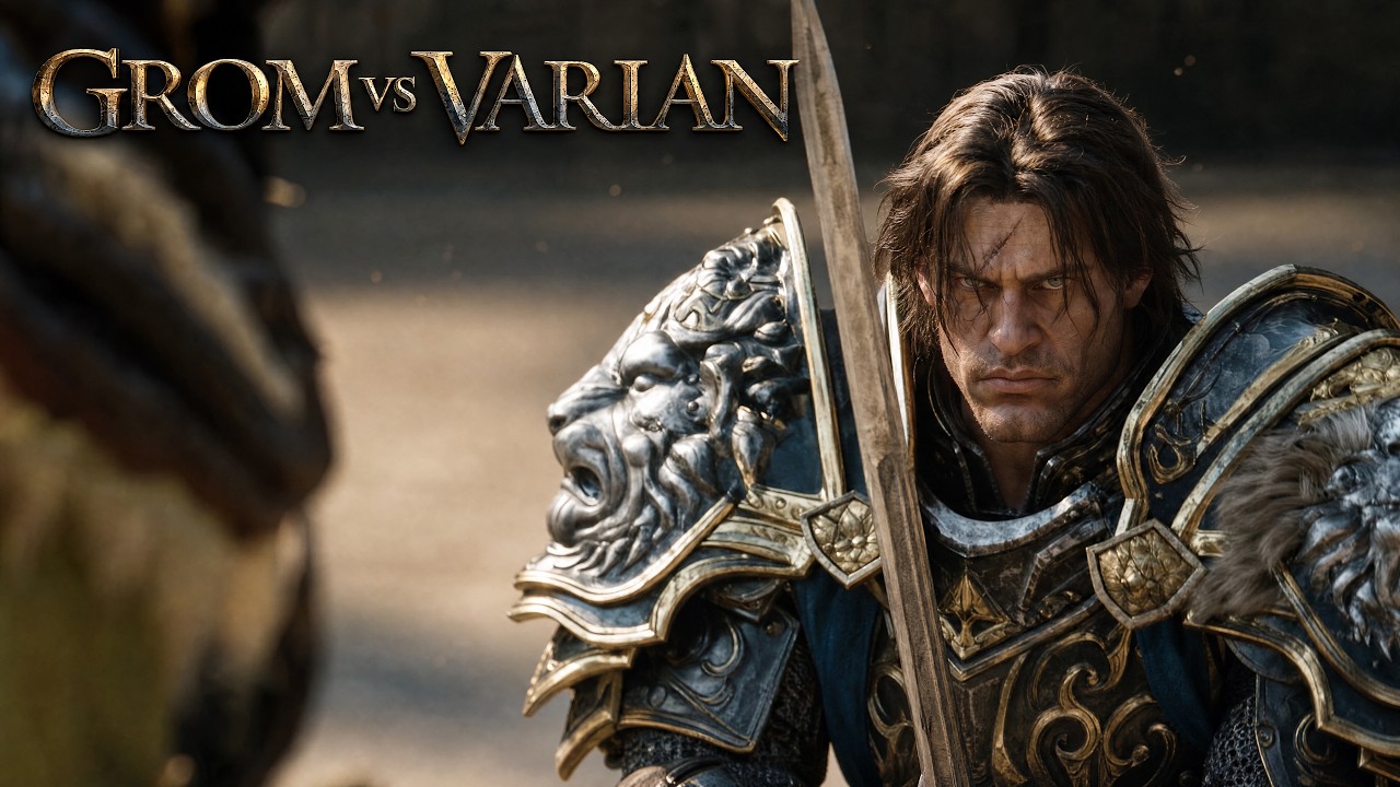 Grom Hellscream vs Varian Wrynn | Warcraft AI Cinematic &mdash; Drake Arena