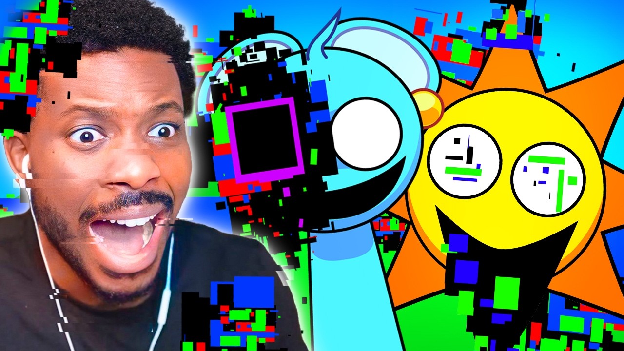SPRUNKI Learning With Pibby GLITCH is SPREADING!! (This is So Scary)