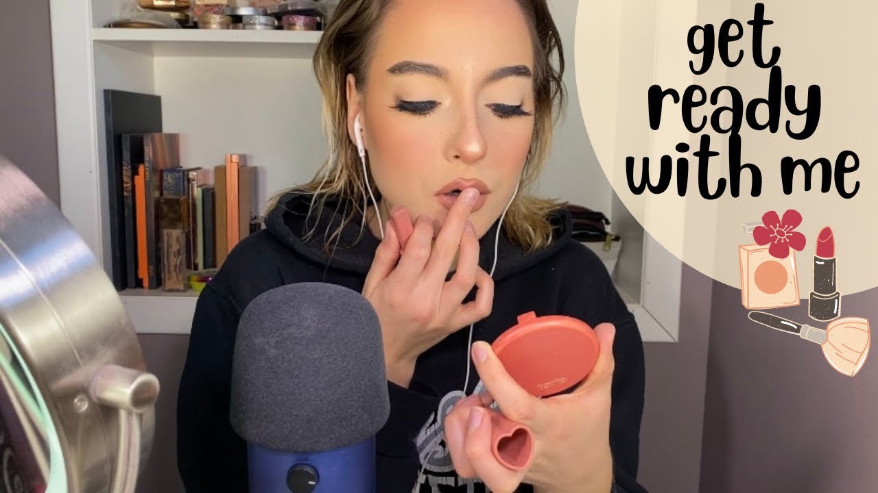 ASMR | grwm my current everyday makeup look