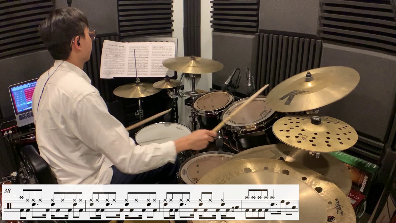 *鼓譜*周國賢 x ToNick -時間的初衷《一秒拳王》電影主題曲(Drum Cover)