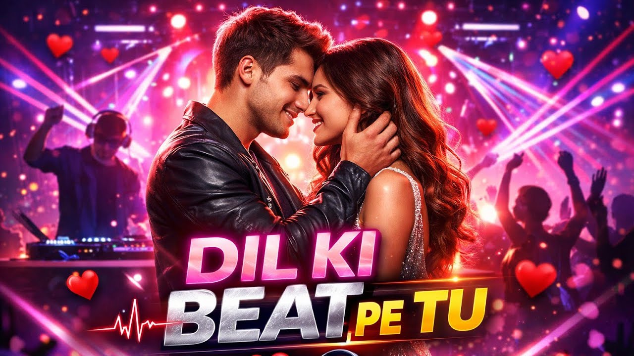 Dil Ki Beat Pe Tu 💖 | Romantic DJ Love Song 2026 | Dance Floor Special Hindi Song | EDM Mix