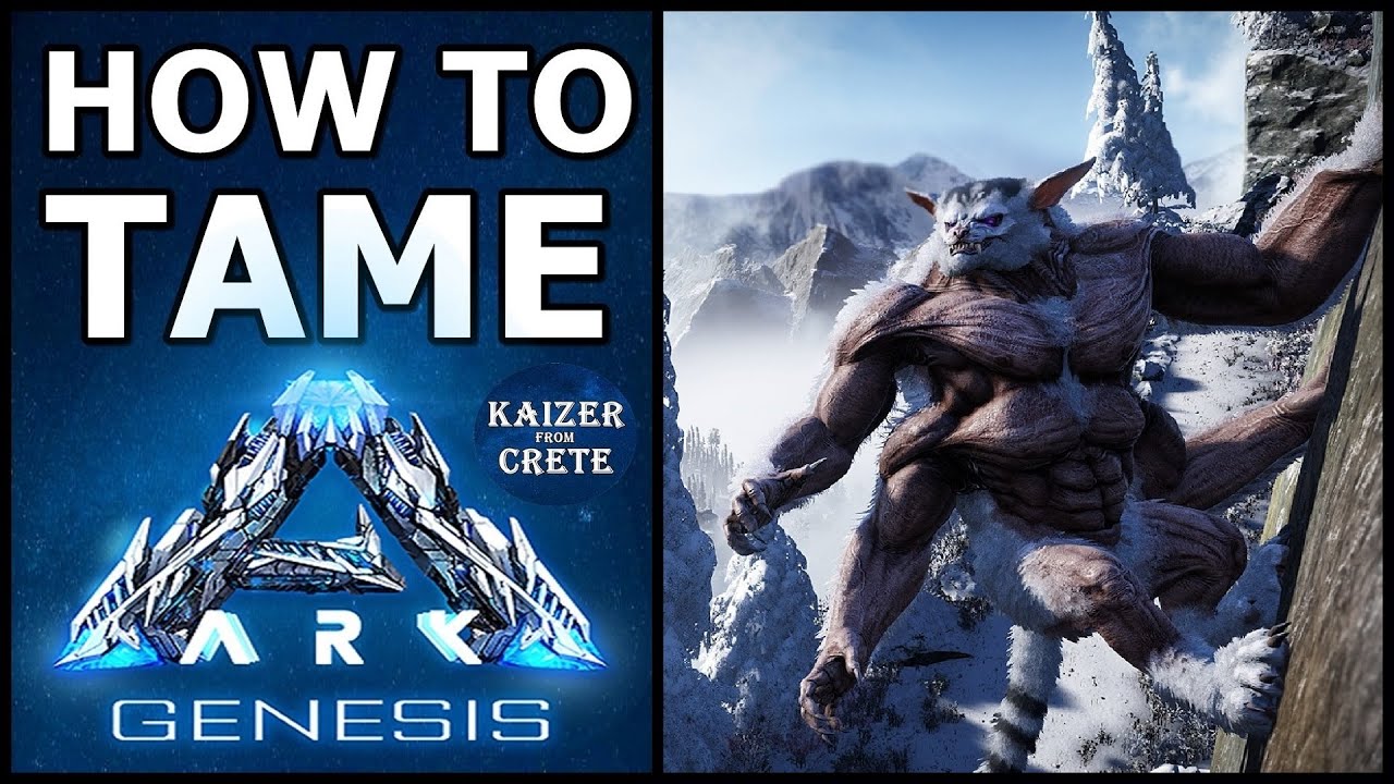How to tame a Ferox? - ARK GENESIS DLC